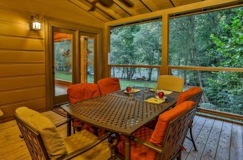 Crescent Moon on the River House in Ellijay