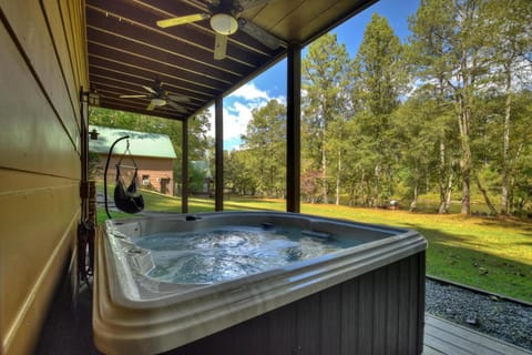 Crescent Moon on the River House in Ellijay