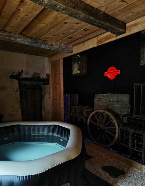 LE COCON l'unique expérience Cinéma room de la Grange Savoyarde 1km du Lac d'Annecy Apartment in Doussard