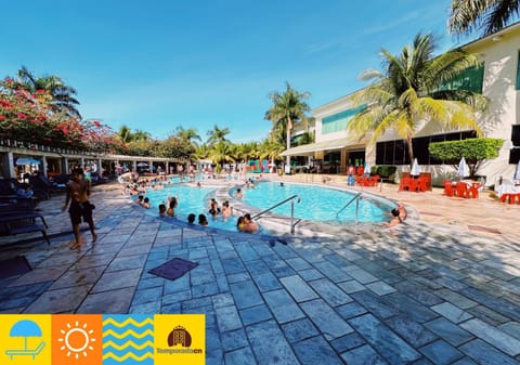 Property building, Swimming pool, group of guests