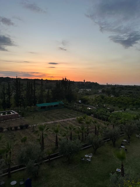 Day, Natural landscape, Bird's eye view, Sunset