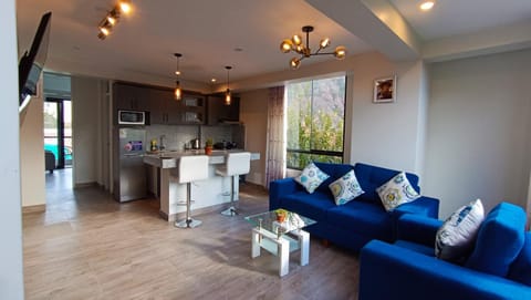 TV and multimedia, Kitchen or kitchenette, Living room, Seating area, minibar