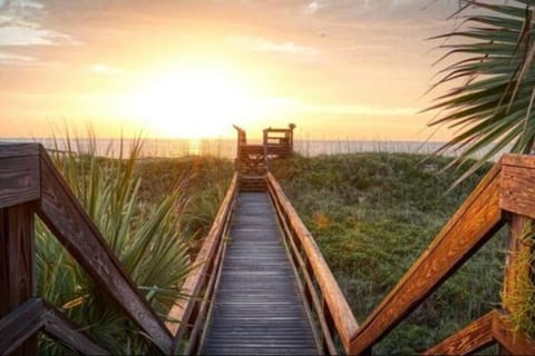 Natural landscape, Beach, Sea view, Sunrise, Sunset
