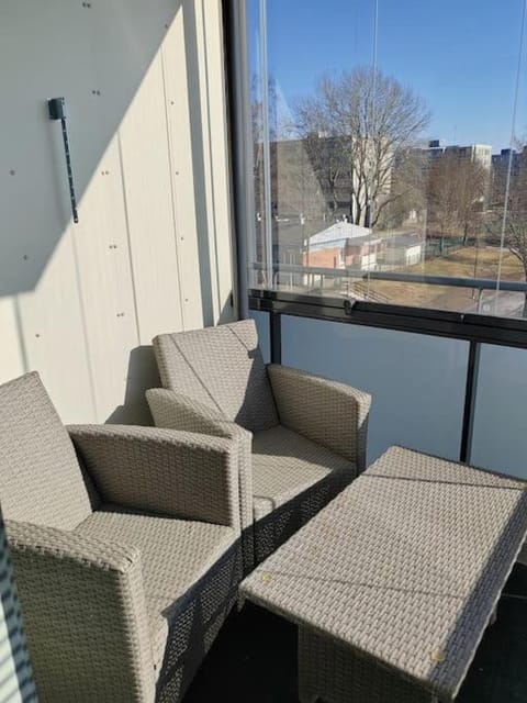 Keskustan tyylikkäin studio omalla autopaikalla Apartment in Finland