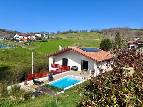 Natural landscape, Pool view, Swimming pool, sunbed