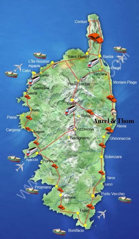 Appartement 2 pièces bord de mer Apartment in Linguizzetta