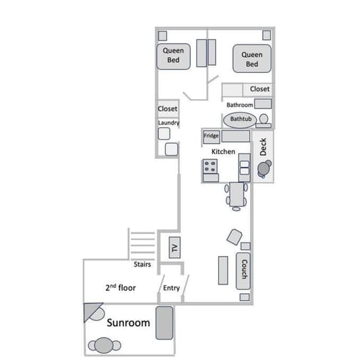 Historic Downtown Flat, #3 Apartment in Astoria