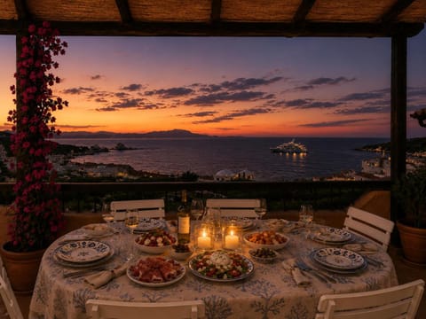Balcony/Terrace, Dining area, Sea view
