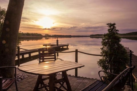 Lake view, Sunset