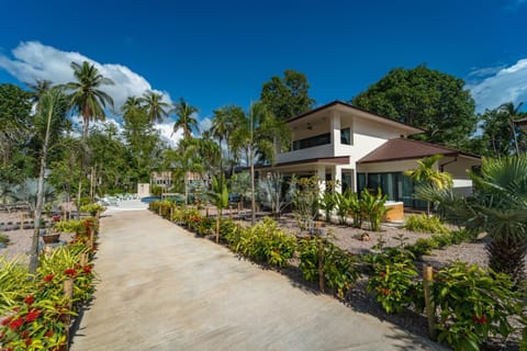 Property building, Garden view