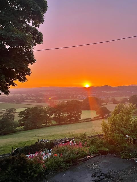 Mountain view, Sunset