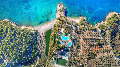 Nearby landmark, Natural landscape, Bird's eye view, Swimming pool