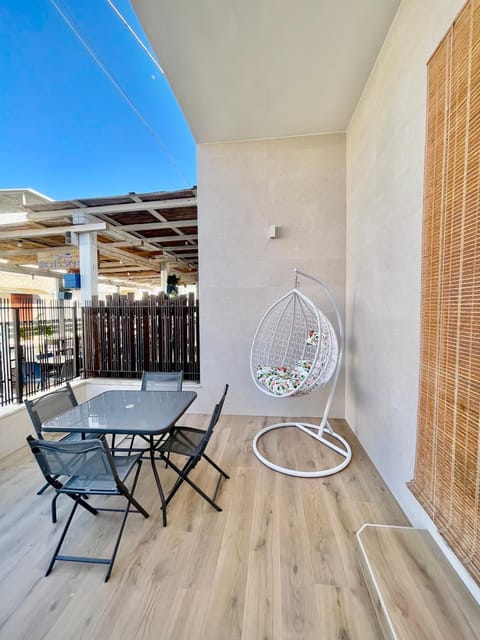 Property building, Patio