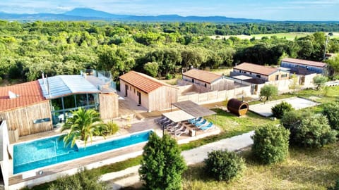 Property building, Natural landscape, Mountain view, Swimming pool