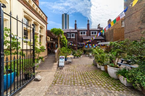 Property building, Garden, Garden view
