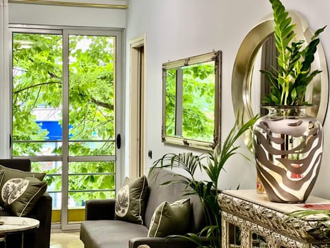 Living room, City view