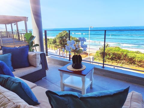 Patio, Seating area, Sea view