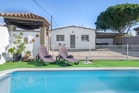 Property building, Living room, Swimming pool