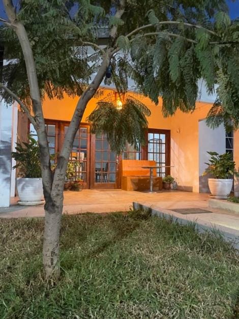 Facade/entrance, Off site, Night, Garden, Garden