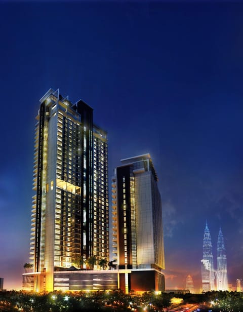 Property building, Facade/entrance, Night