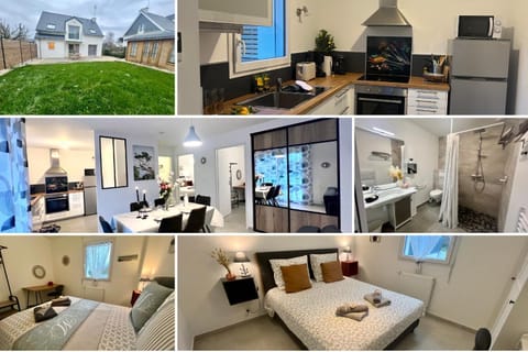 Le Belaven, Neuf, Cosy, Terrasse, jardin, Kerfany Plage, 1 à 6 pers Apartment in Finistere