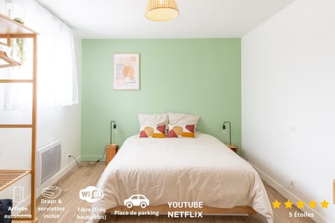 Bed, Night, Bedroom