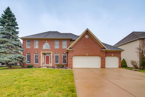 In-Home Theater Modern Naperville Vacation Rental House in Naperville