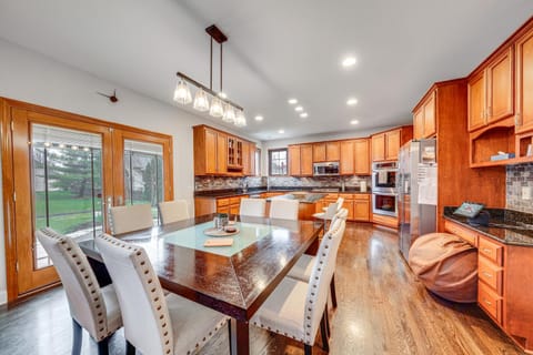 In-Home Theater Modern Naperville Vacation Rental House in Naperville