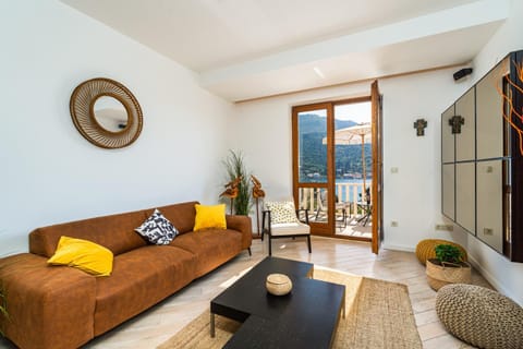 Natural landscape, Living room, Seating area, Mountain view