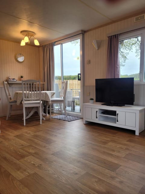 Caravan on a working Farm Campground/
RV Resort in Wales