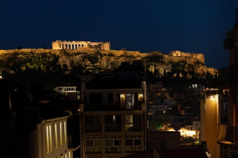 Nearby landmark, Night, City view, Landmark view
