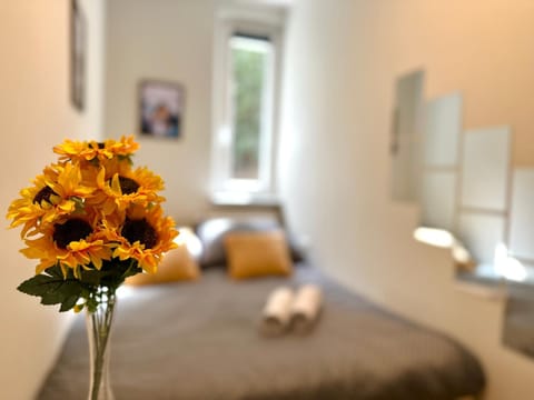 Photo of the whole room, towels