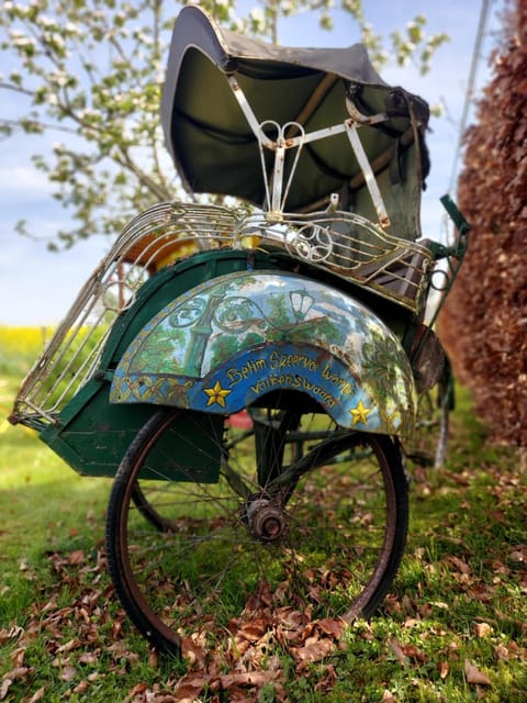 La roulotte de Mouni Nature lodge in Wallonia, Belgium