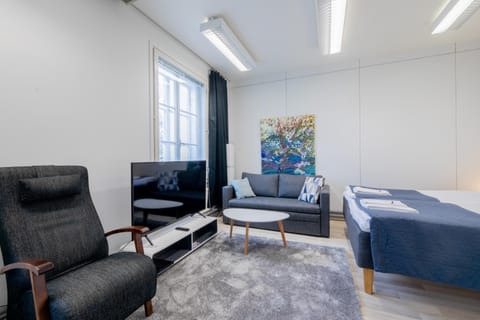 Tyylikäs City studio, Terassi ja ilmainen parkki Vanha Postitalo Apartment in Finland