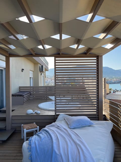 Natural landscape, View (from property/room), Balcony/Terrace, Mountain view