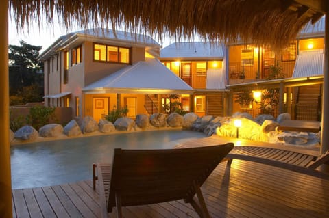 Property building, Natural landscape, Pool view, Swimming pool