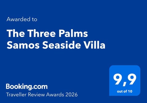 The Three Palms Samos Seaside Villa Villa in Samos, Greece