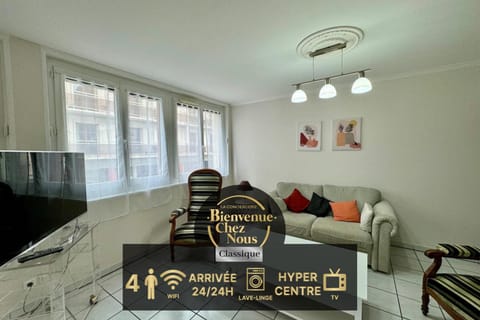 F3 Plein Cœur Centre Clermont FD avec Parking Montrognon Apartment in Clermont-Ferrand