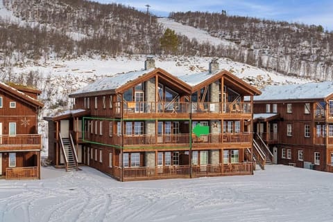Property building, Day, Winter, Mountain view
