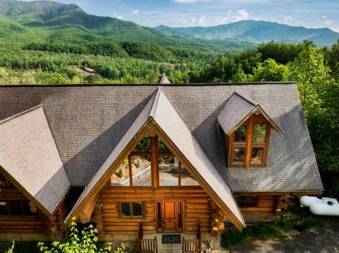 Property building, Spring, Natural landscape, Mountain view
