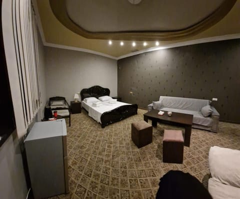Bed, Photo of the whole room, Seating area, Bedroom