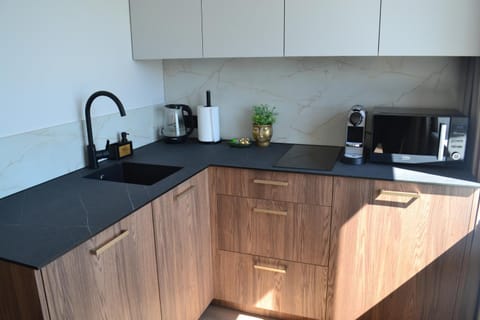 Coffee/tea facilities, Kitchen or kitchenette, minibar, stove