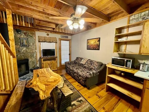 Oktoberfest themed Cabin in woods stream #14 Cabin in White County