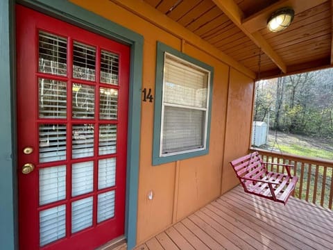 Oktoberfest themed Cabin in woods stream #14 Cabin in White County