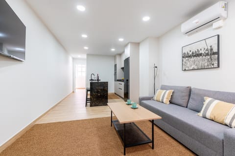 Communal lounge/ TV room, Living room, air conditioner