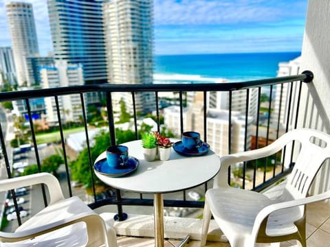 View (from property/room), Balcony/Terrace, Sea view