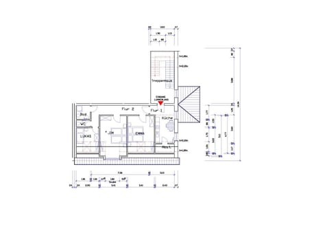 Photo of the whole room, Floor plan