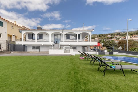 Property building, Patio, Garden, Swimming pool