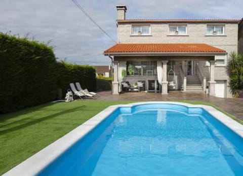 Property building, Patio, Pool view, Swimming pool
