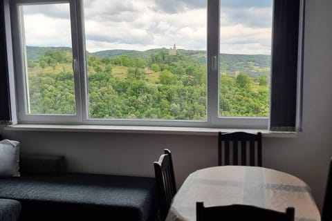 Natural landscape, Living room, Dining area, Mountain view